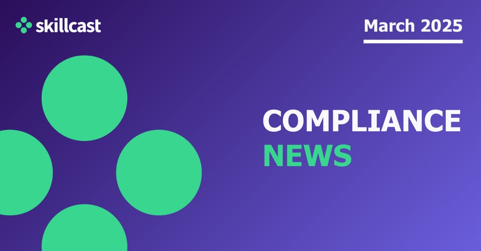 compliance news march 2025
