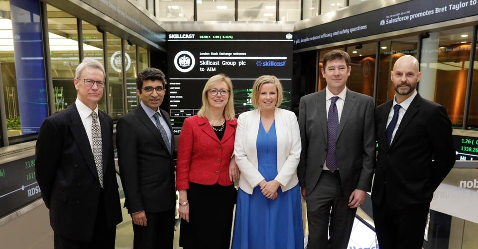 Skillcast Group plc AIM Listing on LSE